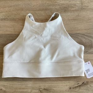 COPY - NWT Lululemon Energy Bra high neck long line rib 10